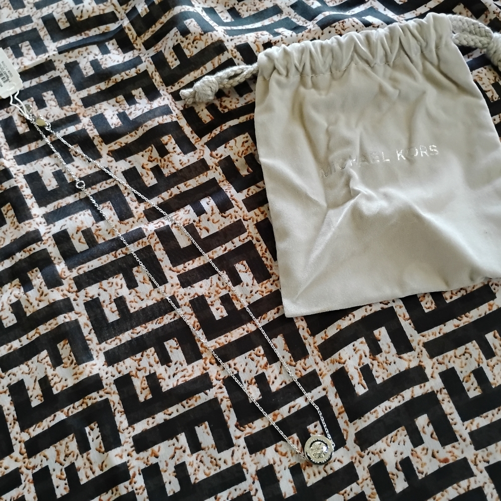 Michael Kors Diamond Pendant Necklace